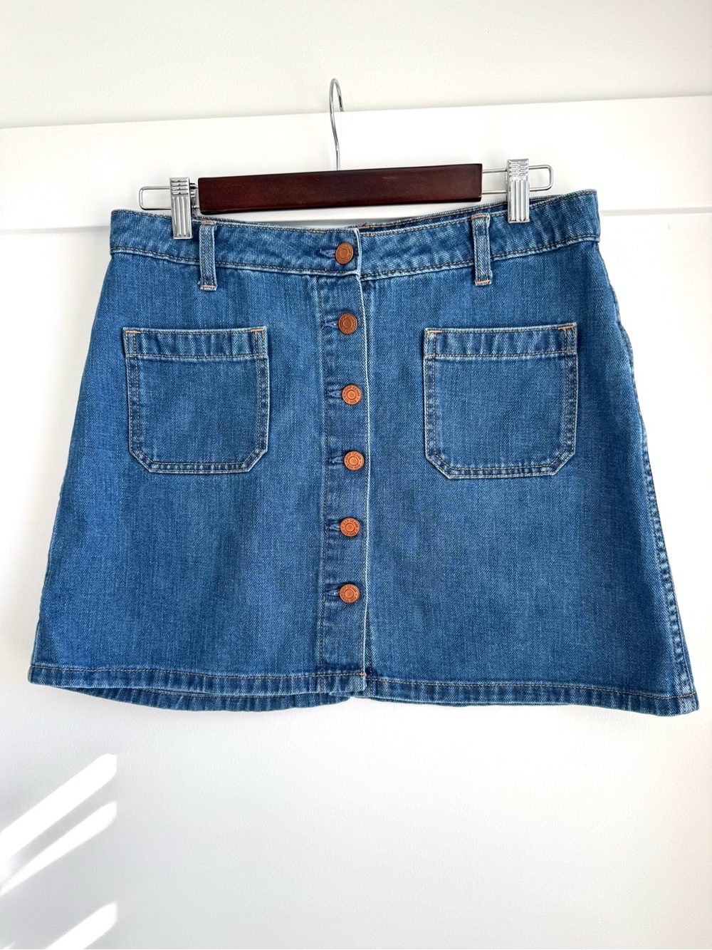 Gap Denim Jean Mini Skirt Size 29